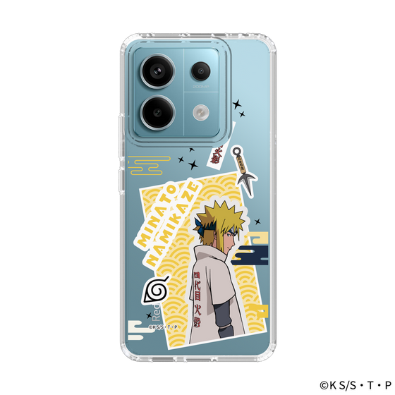 スリムプロテクションケース［ NARUTO -ナルト- 疾風伝 - ステッカー - 波風ミナト ］