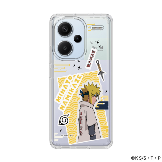 スリムプロテクションケース［ NARUTO -ナルト- 疾風伝 - ステッカー - 波風ミナト ］
