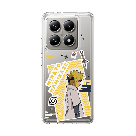 スリムプロテクションケース［ NARUTO -ナルト- 疾風伝 - ステッカー - 波風ミナト ］