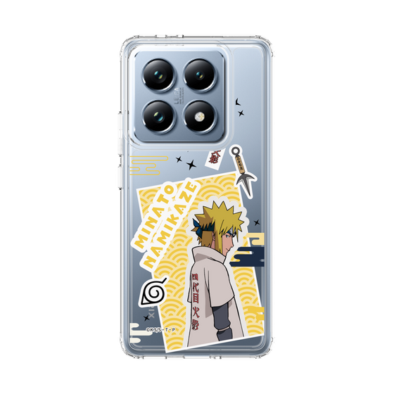 スリムプロテクションケース［ NARUTO -ナルト- 疾風伝 - ステッカー - 波風ミナト ］