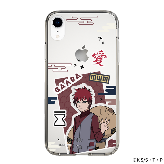 スリムプロテクションケース［ NARUTO -ナルト- 疾風伝 - ステッカー - 我愛羅 ］