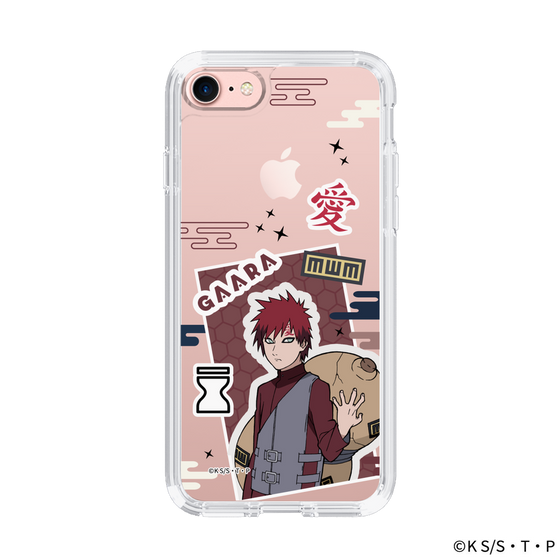 スリムプロテクションケース［ NARUTO -ナルト- 疾風伝 - ステッカー - 我愛羅 ］