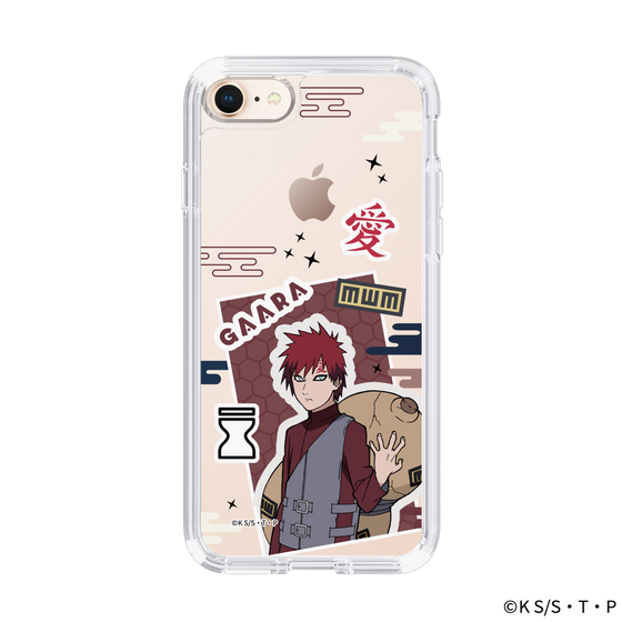 スリムプロテクションケース［ NARUTO -ナルト- 疾風伝 - ステッカー - 我愛羅 ］