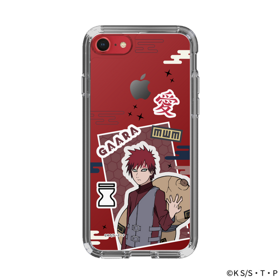 スリムプロテクションケース［ NARUTO -ナルト- 疾風伝 - ステッカー - 我愛羅 ］