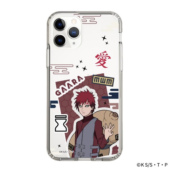 スリムプロテクションケース［ NARUTO-ナルト- 疾風伝 - ステッカー - 我愛羅 ］