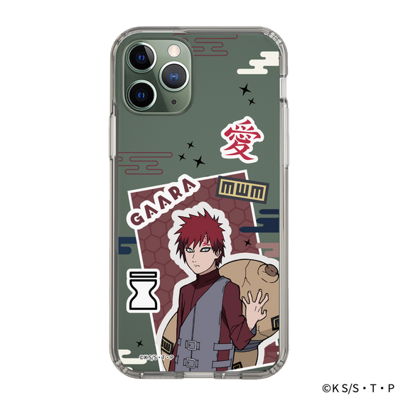 スリムプロテクションケース［ NARUTO -ナルト- 疾風伝 - ステッカー - 我愛羅 ］