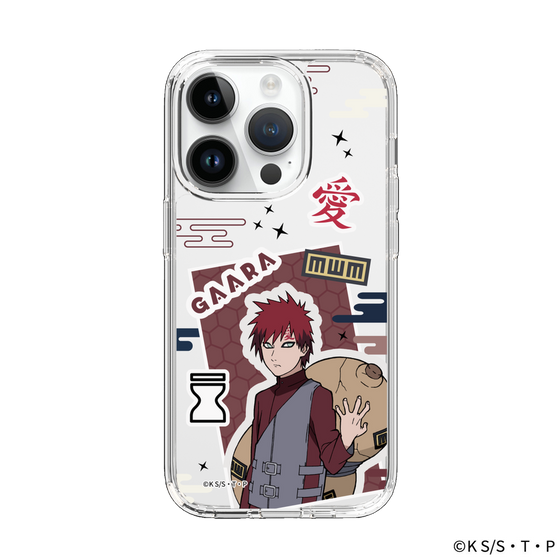 スリムプロテクションケース［ NARUTO-ナルト- 疾風伝 - ステッカー - 我愛羅 ］