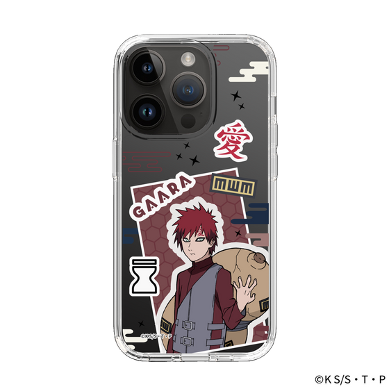 スリムプロテクションケース［ NARUTO -ナルト- 疾風伝 - ステッカー - 我愛羅 ］