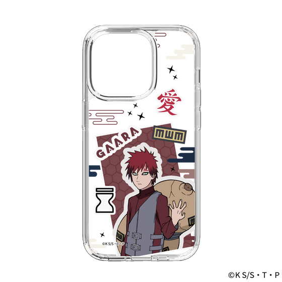 スリムプロテクションケース［ NARUTO -ナルト- 疾風伝 - ステッカー - 我愛羅 ］