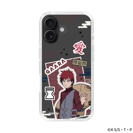 スリムプロテクションケース［ NARUTO -ナルト- 疾風伝 - ステッカー - 我愛羅 ］