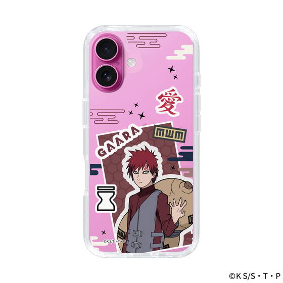 スリムプロテクションケース［ NARUTO -ナルト- 疾風伝 - ステッカー - 我愛羅 ］