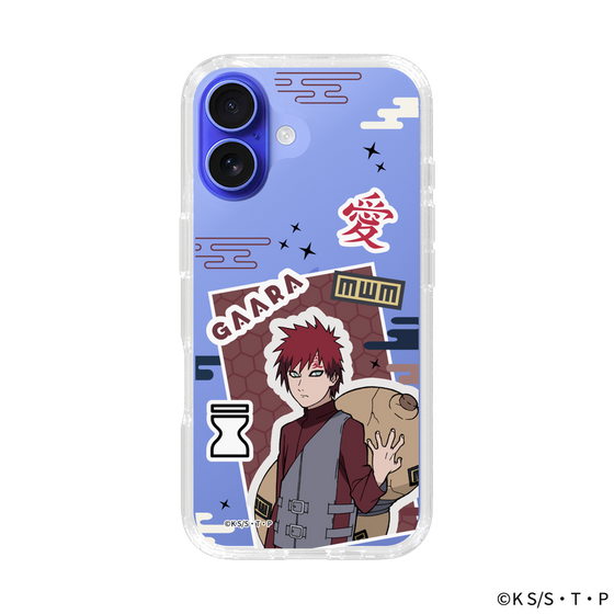 スリムプロテクションケース［ NARUTO -ナルト- 疾風伝 - ステッカー - 我愛羅 ］