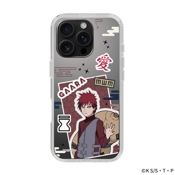 スリムプロテクションケース［ NARUTO -ナルト- 疾風伝 - ステッカー - 我愛羅 ］