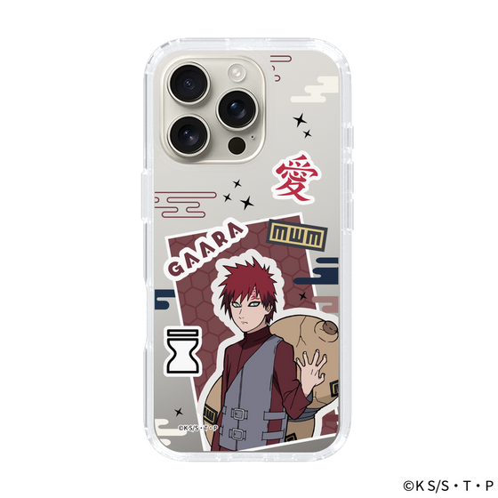 スリムプロテクションケース［ NARUTO -ナルト- 疾風伝 - ステッカー - 我愛羅 ］