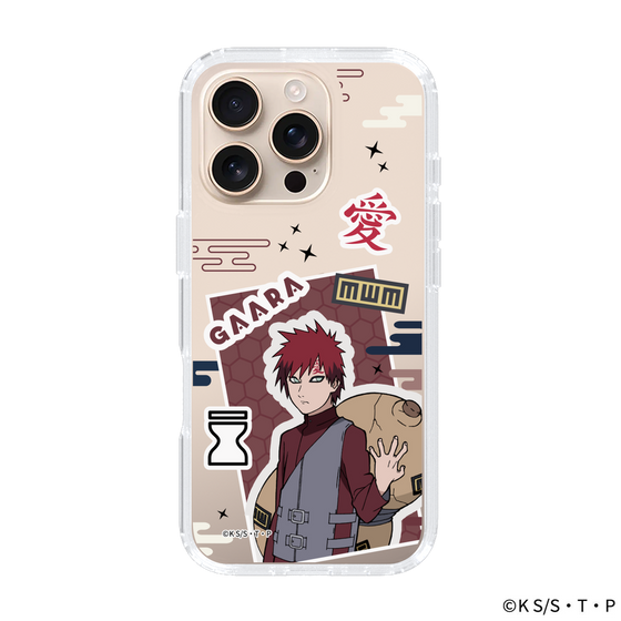 スリムプロテクションケース［ NARUTO -ナルト- 疾風伝 - ステッカー - 我愛羅 ］