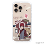 スリムプロテクションケース［ NARUTO -ナルト- 疾風伝 - ステッカー - 我愛羅 ］