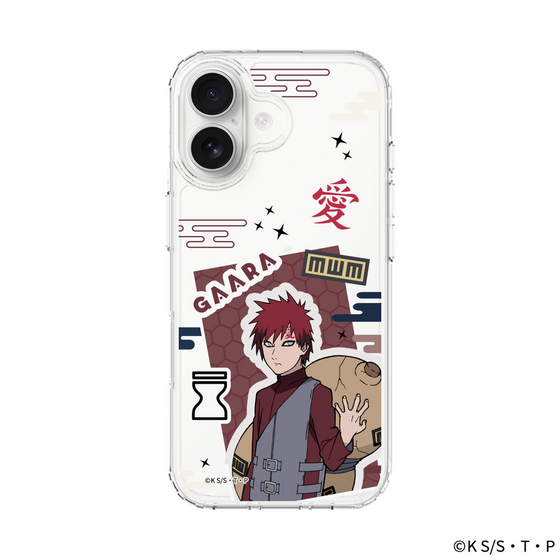 スリムプロテクションケース［ NARUTO-ナルト- 疾風伝 - ステッカー - 我愛羅 ］