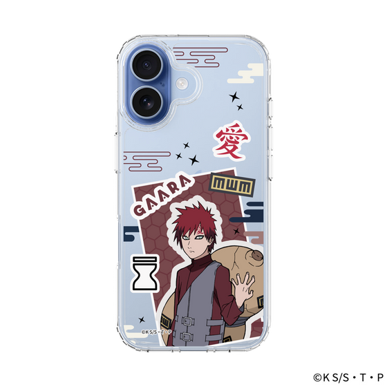 スリムプロテクションケース［ NARUTO -ナルト- 疾風伝 - ステッカー - 我愛羅 ］