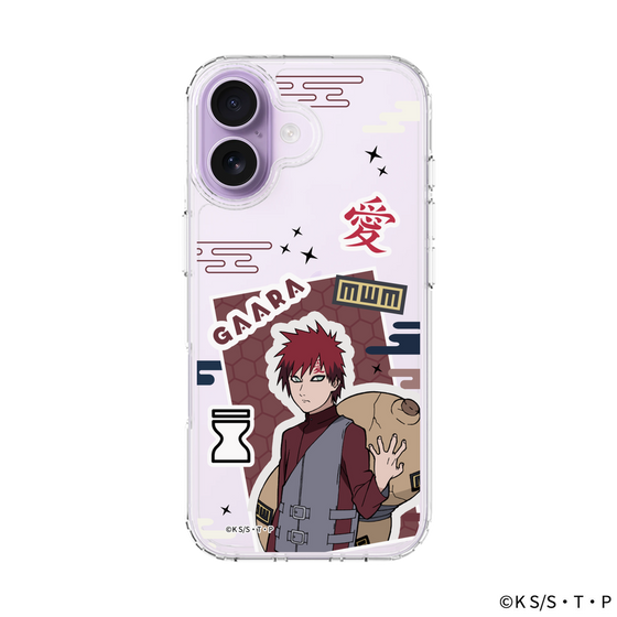 スリムプロテクションケース［ NARUTO -ナルト- 疾風伝 - ステッカー - 我愛羅 ］