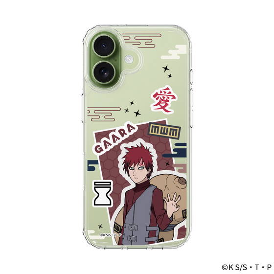 スリムプロテクションケース［ NARUTO -ナルト- 疾風伝 - ステッカー - 我愛羅 ］