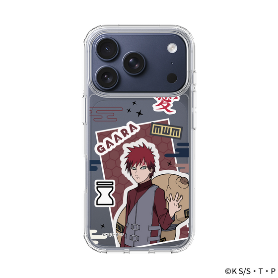 スリムプロテクションケース［ NARUTO -ナルト- 疾風伝 - ステッカー - 我愛羅 ］