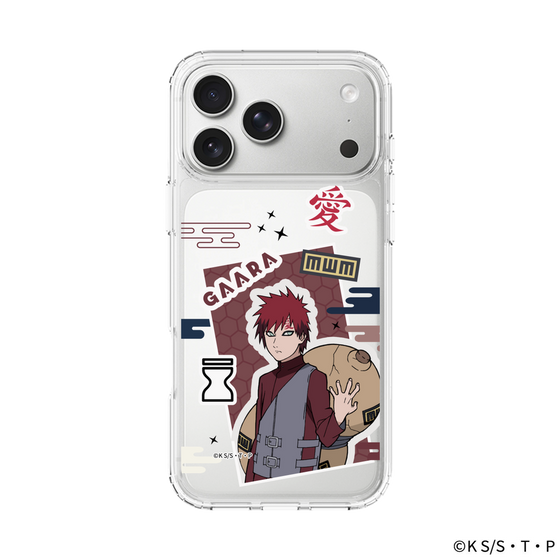 スリムプロテクションケース［ NARUTO-ナルト- 疾風伝 - ステッカー - 我愛羅 ］