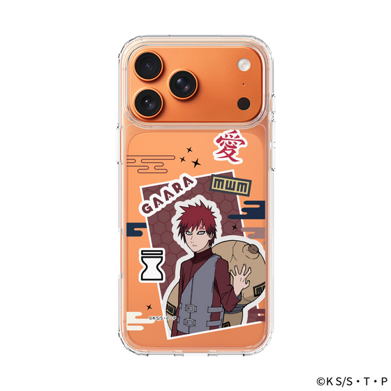 スリムプロテクションケース［ NARUTO -ナルト- 疾風伝 - ステッカー - 我愛羅 ］