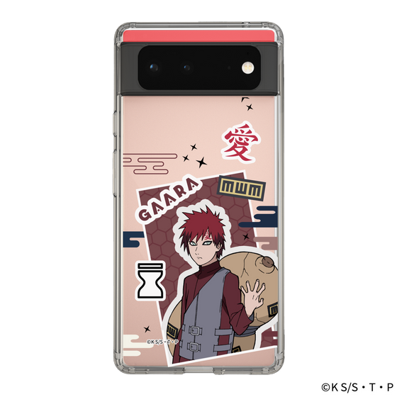 スリムプロテクションケース［ NARUTO -ナルト- 疾風伝 - ステッカー - 我愛羅 ］