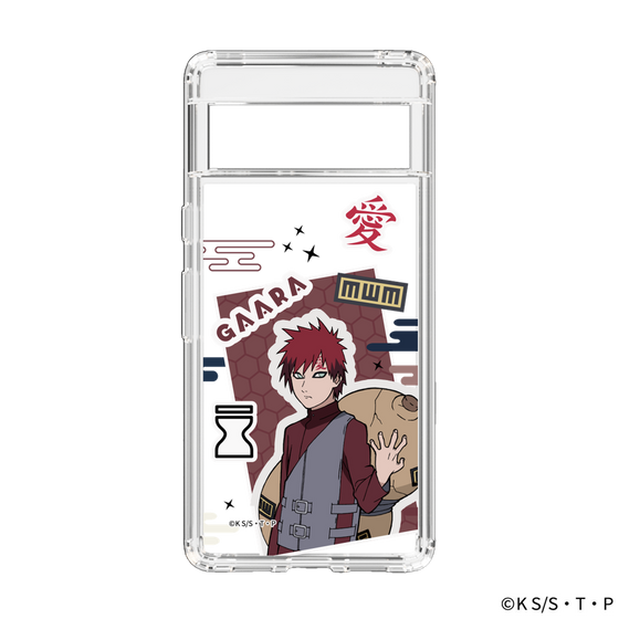 スリムプロテクションケース［ NARUTO -ナルト- 疾風伝 - ステッカー - 我愛羅 ］