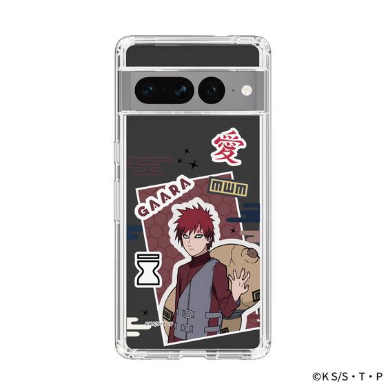 スリムプロテクションケース［ NARUTO -ナルト- 疾風伝 - ステッカー - 我愛羅 ］