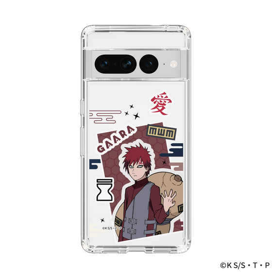 スリムプロテクションケース［ NARUTO -ナルト- 疾風伝 - ステッカー - 我愛羅 ］