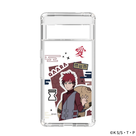 スリムプロテクションケース［ NARUTO -ナルト- 疾風伝 - ステッカー - 我愛羅 ］