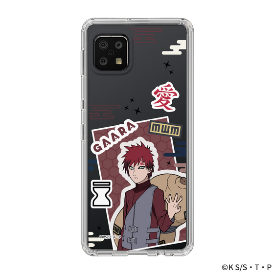 スリムプロテクションケース［ NARUTO -ナルト- 疾風伝 - ステッカー - 我愛羅 ］