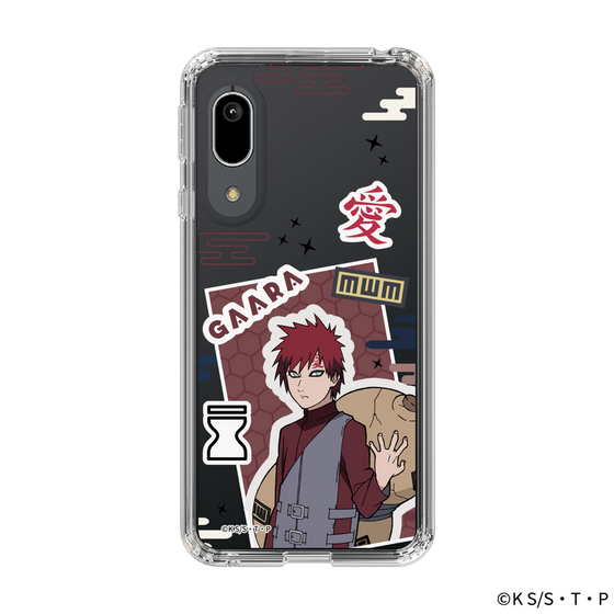 スリムプロテクションケース［ NARUTO-ナルト- 疾風伝 - ステッカー - 我愛羅 ］