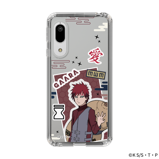 スリムプロテクションケース［ NARUTO -ナルト- 疾風伝 - ステッカー - 我愛羅 ］