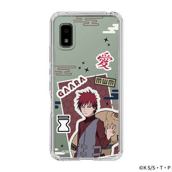 スリムプロテクションケース［ NARUTO -ナルト- 疾風伝 - ステッカー - 我愛羅 ］