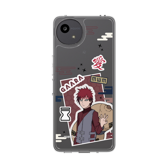 スリムプロテクションケース［ NARUTO -ナルト- 疾風伝 - ステッカー - 我愛羅 ］