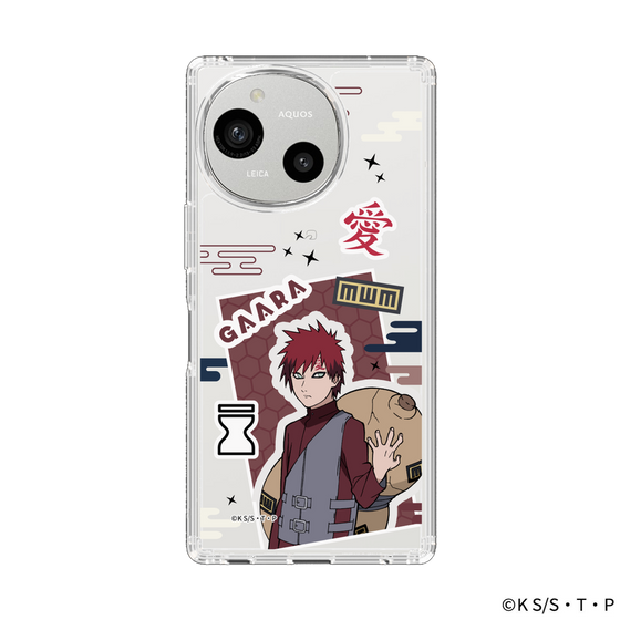 スリムプロテクションケース［ NARUTO-ナルト- 疾風伝 - ステッカー - 我愛羅 ］