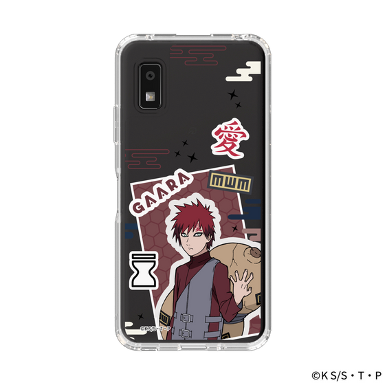 スリムプロテクションケース［ NARUTO -ナルト- 疾風伝 - ステッカー - 我愛羅 ］