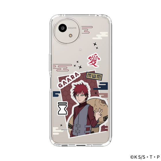 スリムプロテクションケース［ NARUTO-ナルト- 疾風伝 - ステッカー - 我愛羅 ］