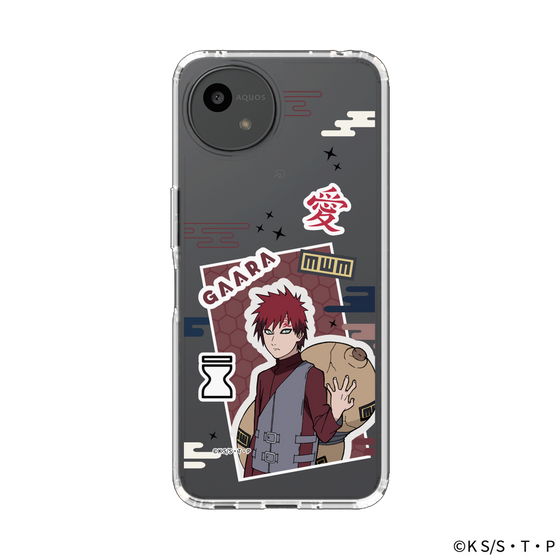 スリムプロテクションケース［ NARUTO -ナルト- 疾風伝 - ステッカー - 我愛羅 ］