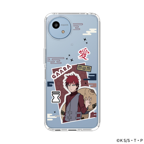 スリムプロテクションケース［ NARUTO -ナルト- 疾風伝 - ステッカー - 我愛羅 ］