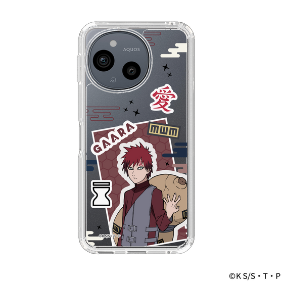 スリムプロテクションケース［ NARUTO -ナルト- 疾風伝 - ステッカー - 我愛羅 ］