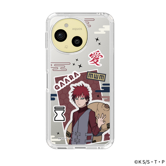 スリムプロテクションケース［ NARUTO -ナルト- 疾風伝 - ステッカー - 我愛羅 ］