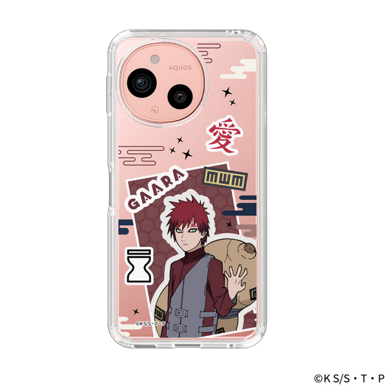 スリムプロテクションケース［ NARUTO -ナルト- 疾風伝 - ステッカー - 我愛羅 ］