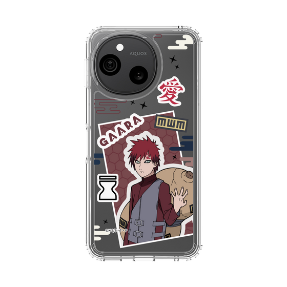 スリムプロテクションケース［ NARUTO -ナルト- 疾風伝 - ステッカー - 我愛羅 ］