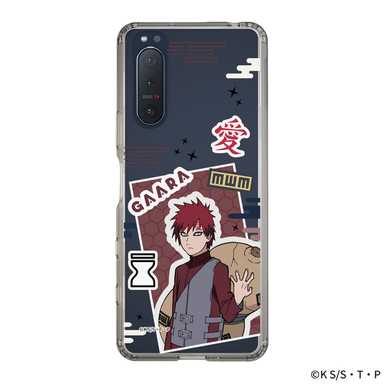 スリムプロテクションケース［ NARUTO -ナルト- 疾風伝 - ステッカー - 我愛羅 ］