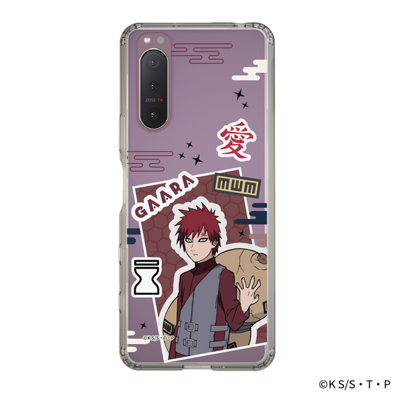 スリムプロテクションケース［ NARUTO -ナルト- 疾風伝 - ステッカー - 我愛羅 ］