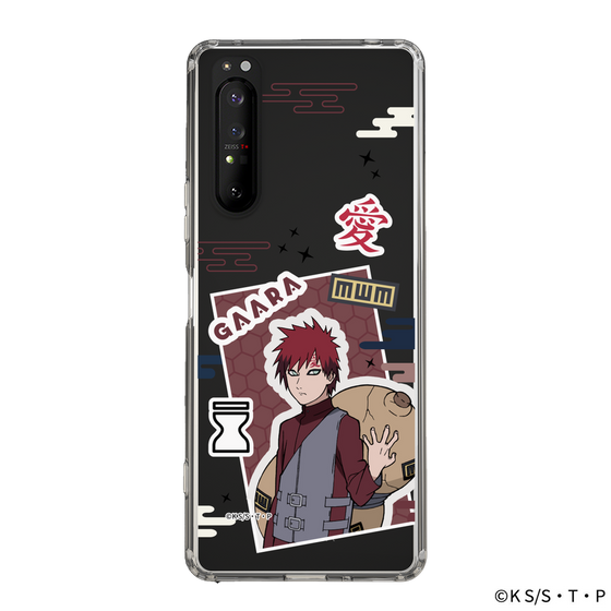 スリムプロテクションケース［ NARUTO -ナルト- 疾風伝 - ステッカー - 我愛羅 ］