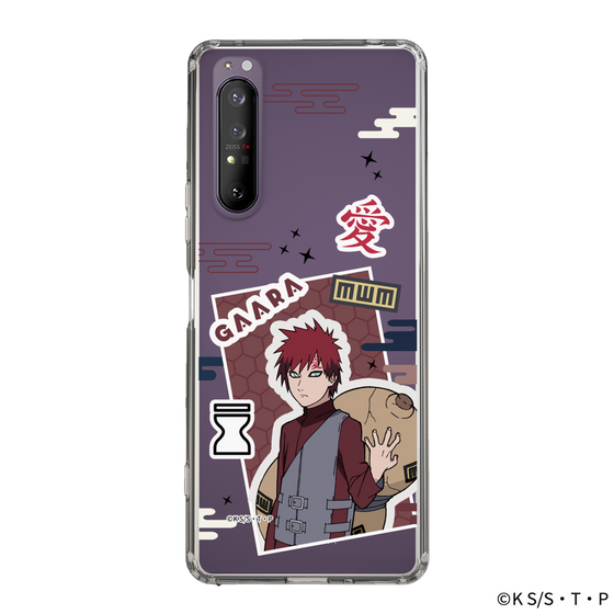 スリムプロテクションケース［ NARUTO -ナルト- 疾風伝 - ステッカー - 我愛羅 ］